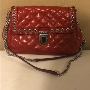 Red Michael Kors bag